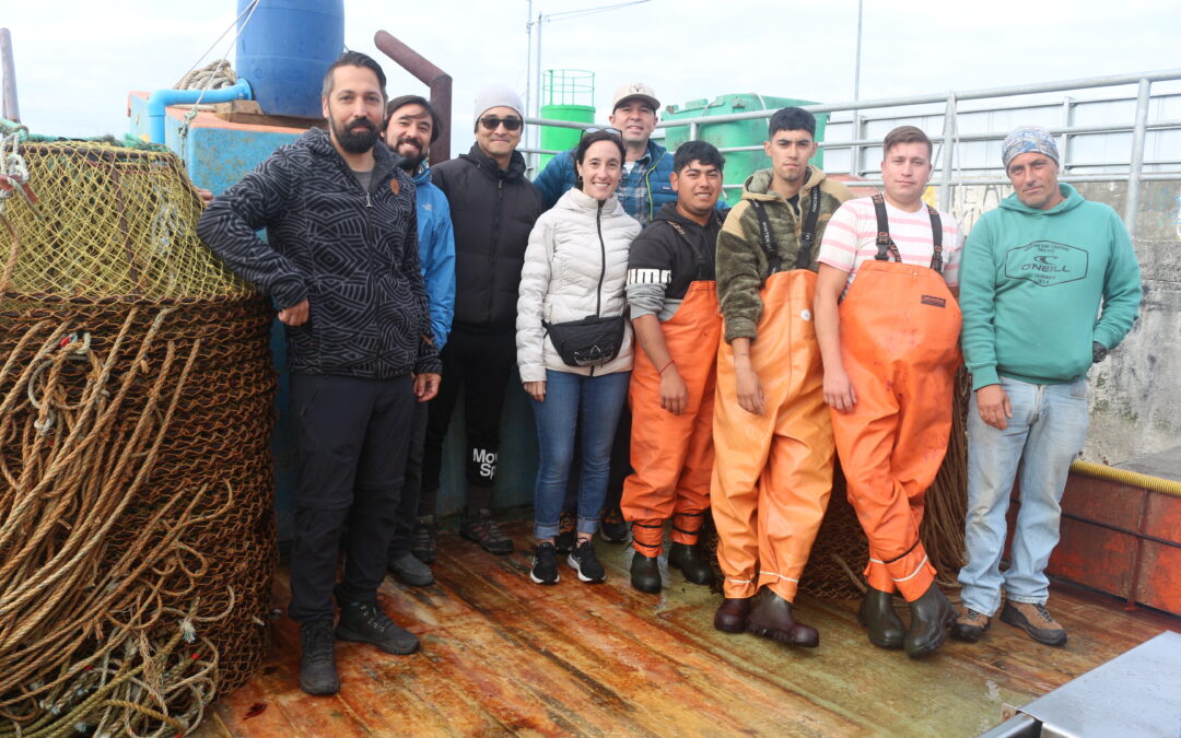 Investigadores exploran junto a Pesca Sustentable las experiencias de pescadores comprometidos con la sostenibilidad de la jaiba marmola en Ancud