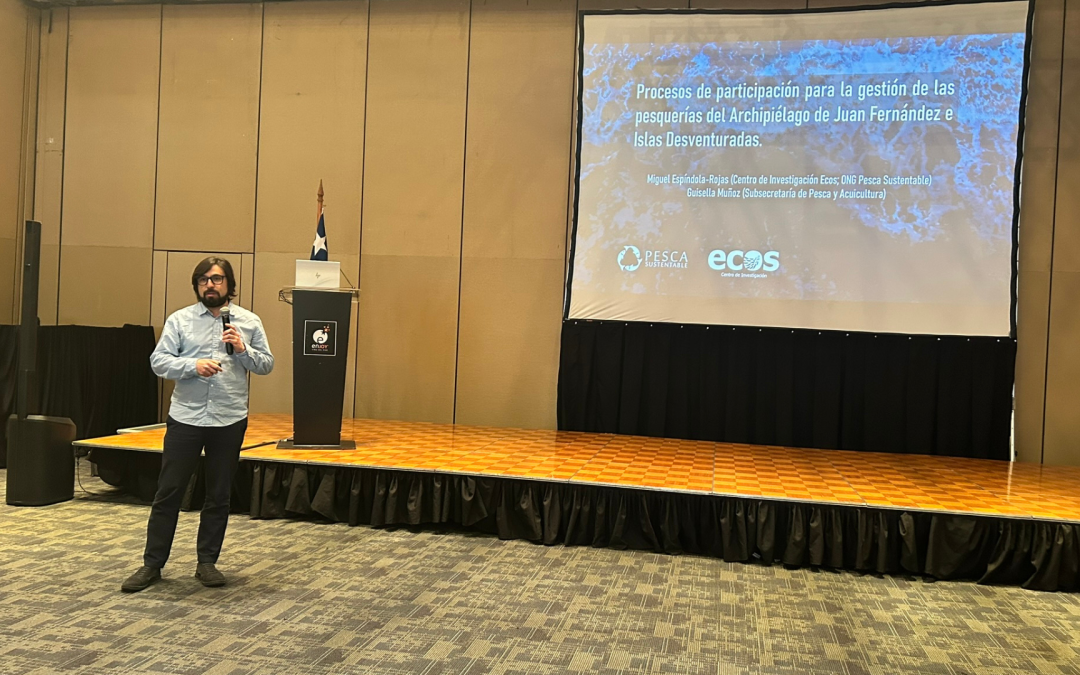 Pesca Sustentable expone sobre gestión pesquera y conservación en Juan Fernández durante Congreso de Ciencias del Mar