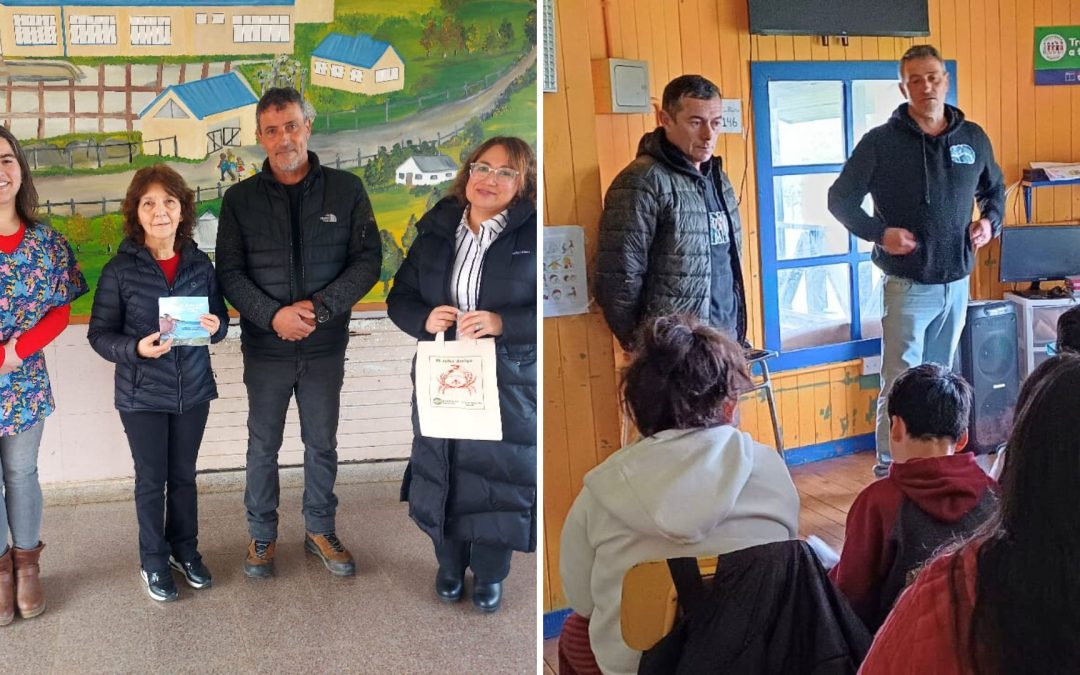 Pescadores de Ancud estrenan documental y libro infantil para compartir su trabajo en la conservación de la jaiba marmola